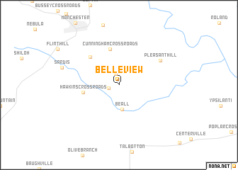 map of Belleview