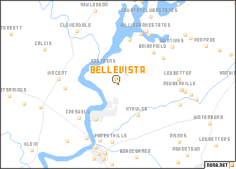 map of Belle Vista