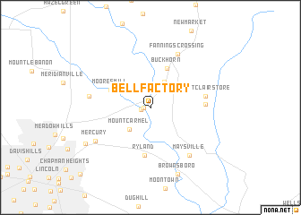 map of Bell Factory
