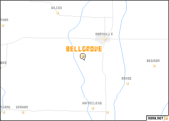 map of Bell Grove