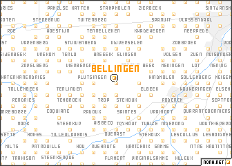 map of Bellingen