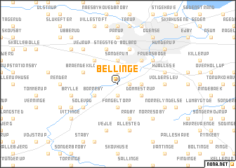map of Bellinge