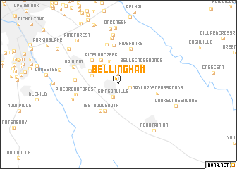 map of Bellingham