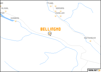map of Bellingmo