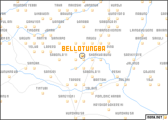 map of Bellotungba