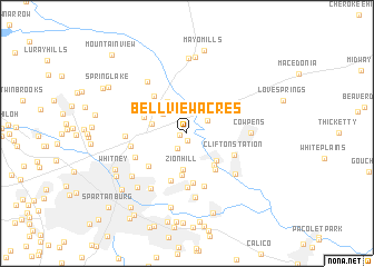 map of Bellview Acres