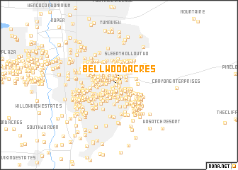 map of Bellwood Acres