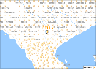 map of Belly