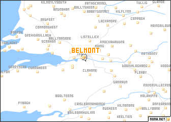 map of Belmont