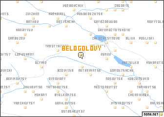 map of Belogolovy