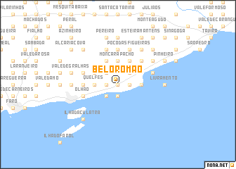 map of Belo Romão