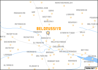 map of Belorussiya