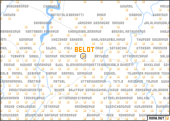 map of Belot