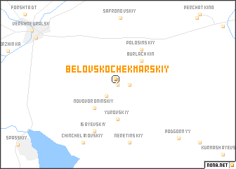 map of Belovsko-Chekmarskiy