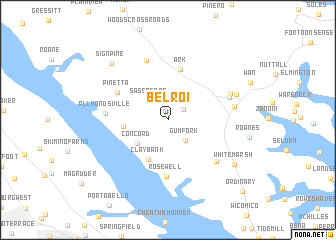 map of Belroi