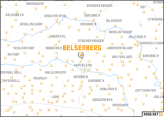 map of Belsenberg