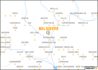 map of Belsierre