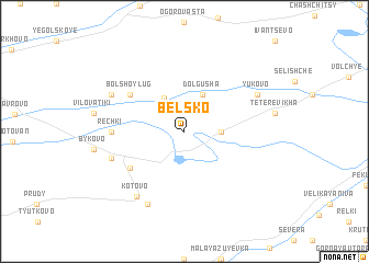 map of Bel\