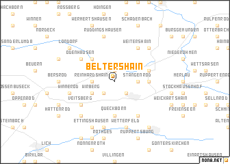 map of Beltershain