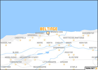 map of Beltinge