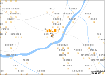 map of Belwa