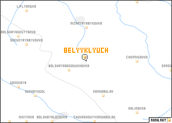 map of Belyy Klyuch