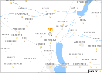map of Belʼ
