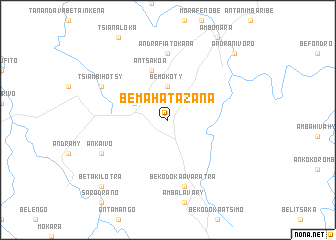 map of Bemahatazana