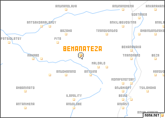 map of Bemanateza