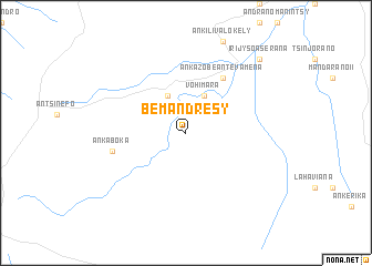 map of Bemandresy