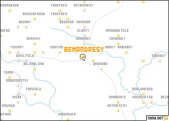 map of Bemandresy