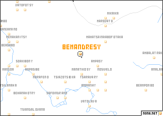 map of Bemandresy