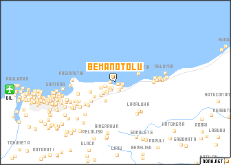 map of Bemanotolu