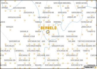 map of Bembelo