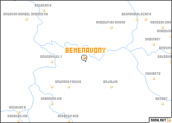 map of Bemenavony