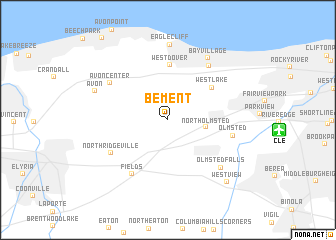 map of Bement