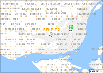 map of Bemfica