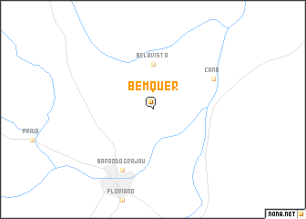 map of Bem-Quer
