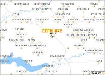 map of Ben Ahmar