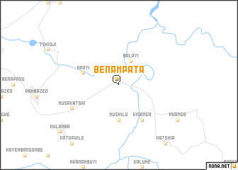 map of Bena-Mpata