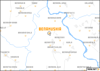 map of Bena-Mushia