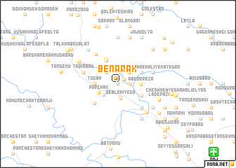 map of Benārak