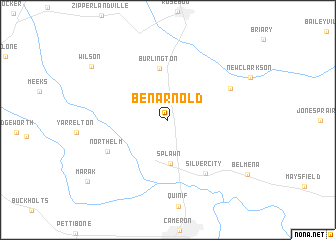 map of Ben Arnold