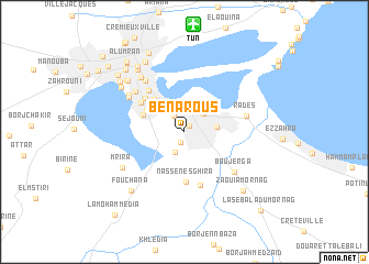 map of Ben Arous