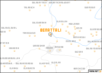 map of Ben Attali