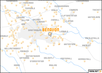 map of Ben Avon