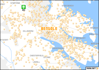 map of Bendale