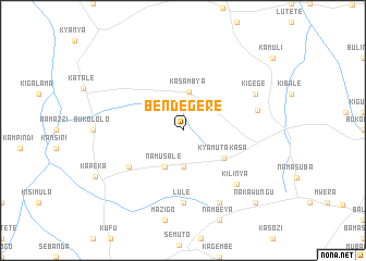 map of Bendegere
