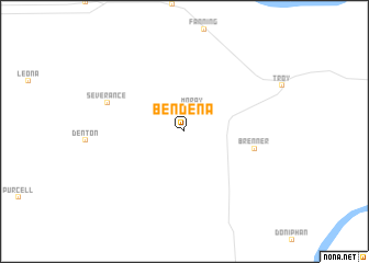 map of Bendena