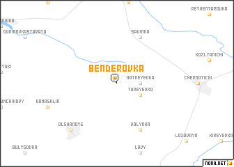 map of Benderovka